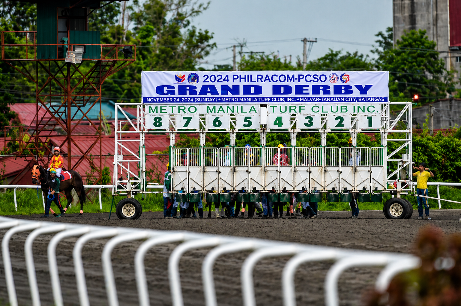 MetroTurf racecourse landscape